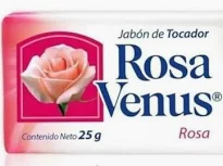 [JRV-25G] [JRV25] JABON ROSA VENUS DE 25 GRS