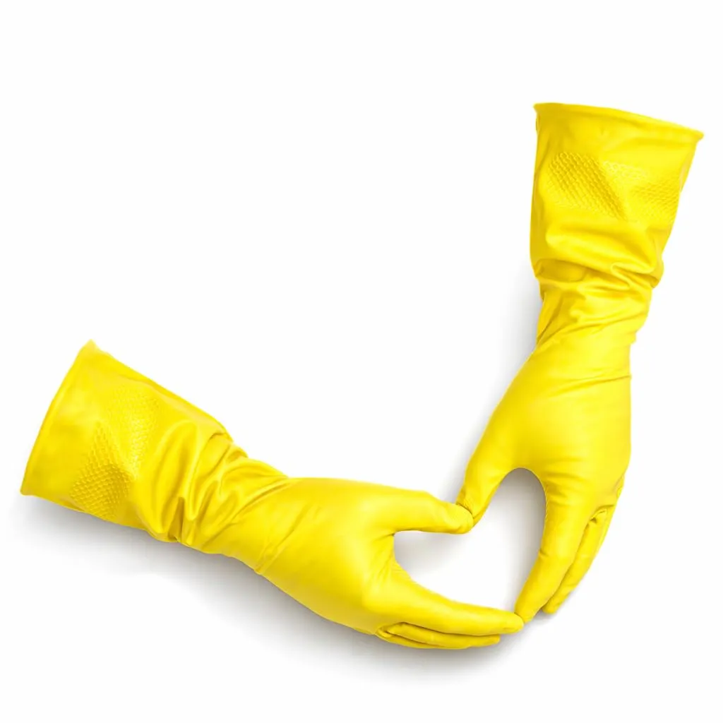 GUANTE USO DOMÉSTICO AMARILLO CHICO OVAL