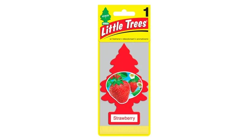 AROMATIZANTE PINITO LITTLE TREES 1PK STRAWBERRY C/12