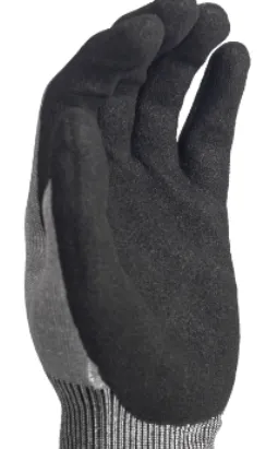 [7502275891794] GUANTE DE NITRILO GRIS GRANDE PALMA REFORZADA ALA 1/12