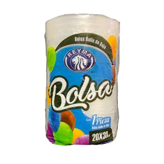 [BR20] BOLSA EN ROLLO 20 X 30 B.D.