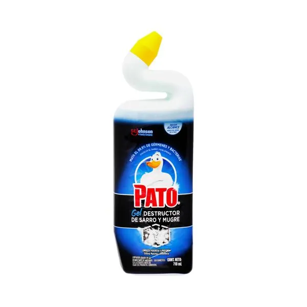 LIMPIADOR LIQUIDO EN GEL PATO DESTRUCTOR DE SARRO Y MUGRE 710 ML 9/1