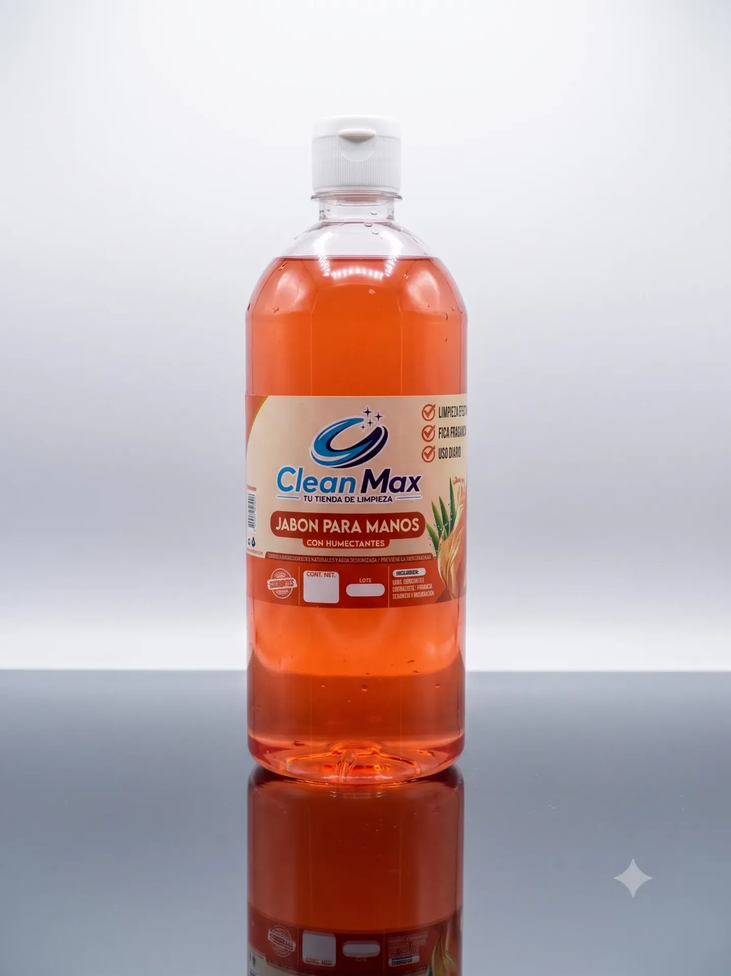 [JMC-1L] JABON DE MANOS CHERRY, 1 LITRO
