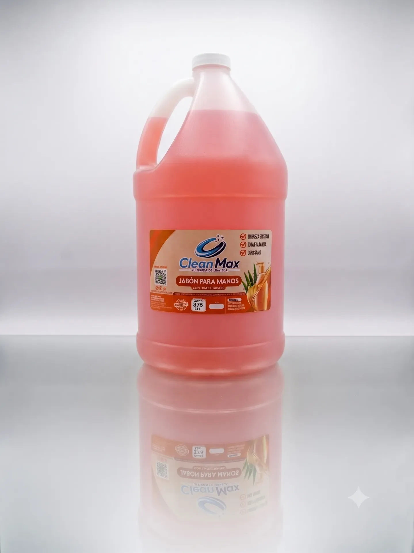 [JMC-3.75L] JABON DE MANOS CHERRY, 3.75 LITROS