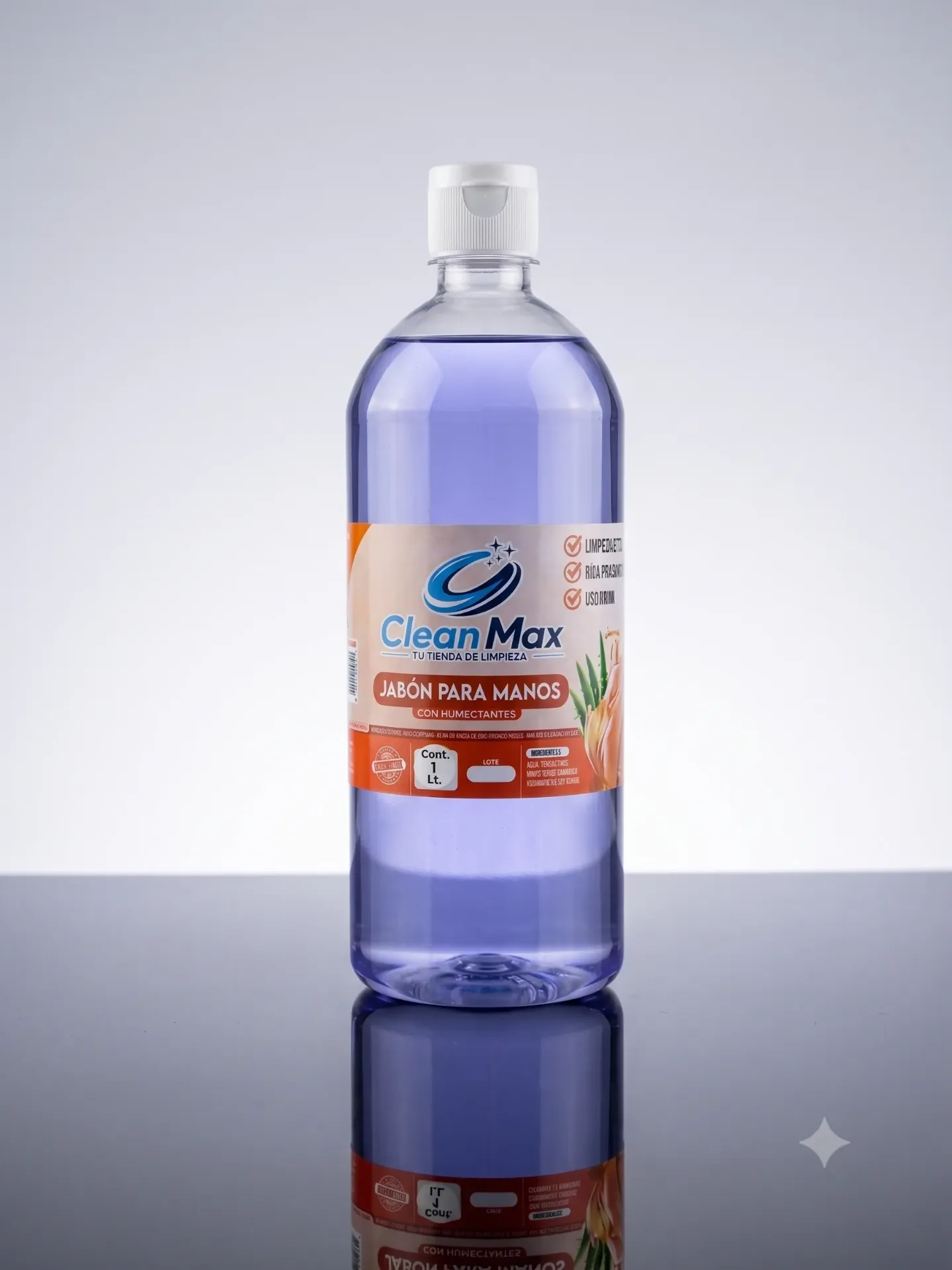 [JML-1L] JABON DE MANOS LAVANDA, 1 LITRO