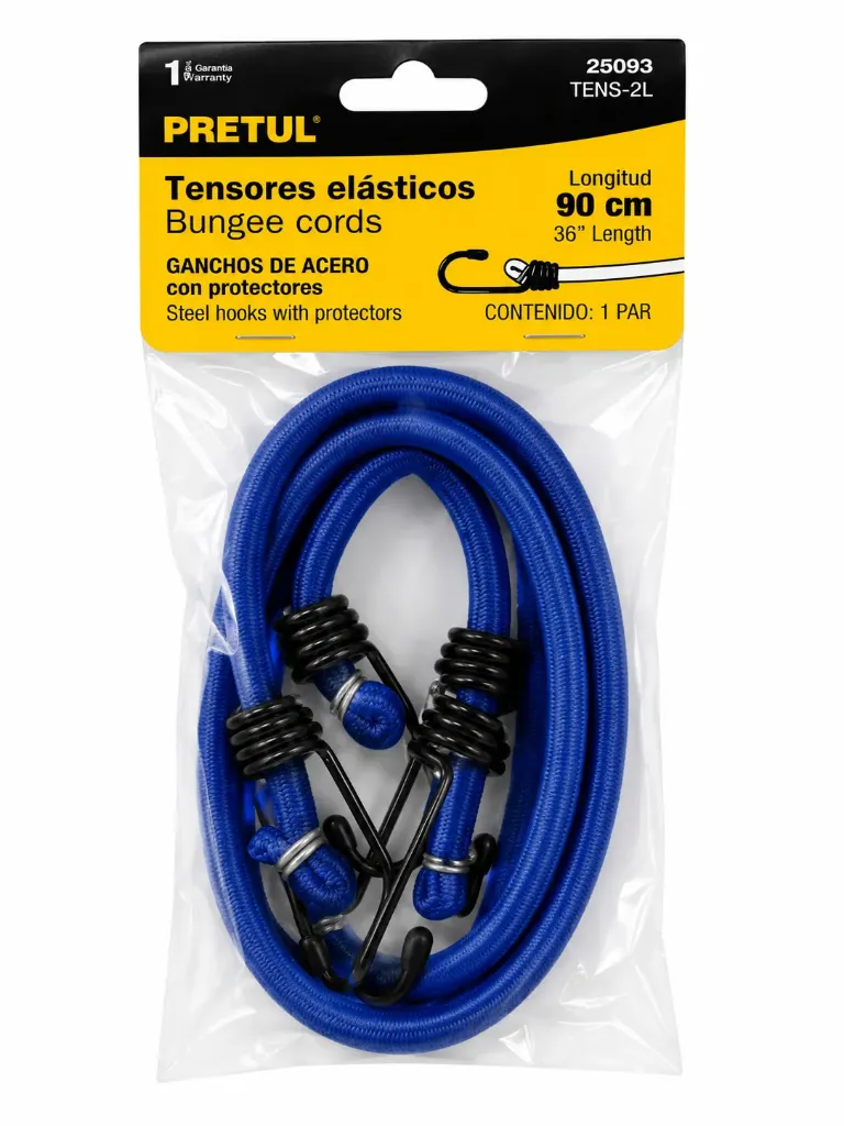 [25093] [25093] TENSORES ELASTICOS 90CM 2 PZAS PRETUL