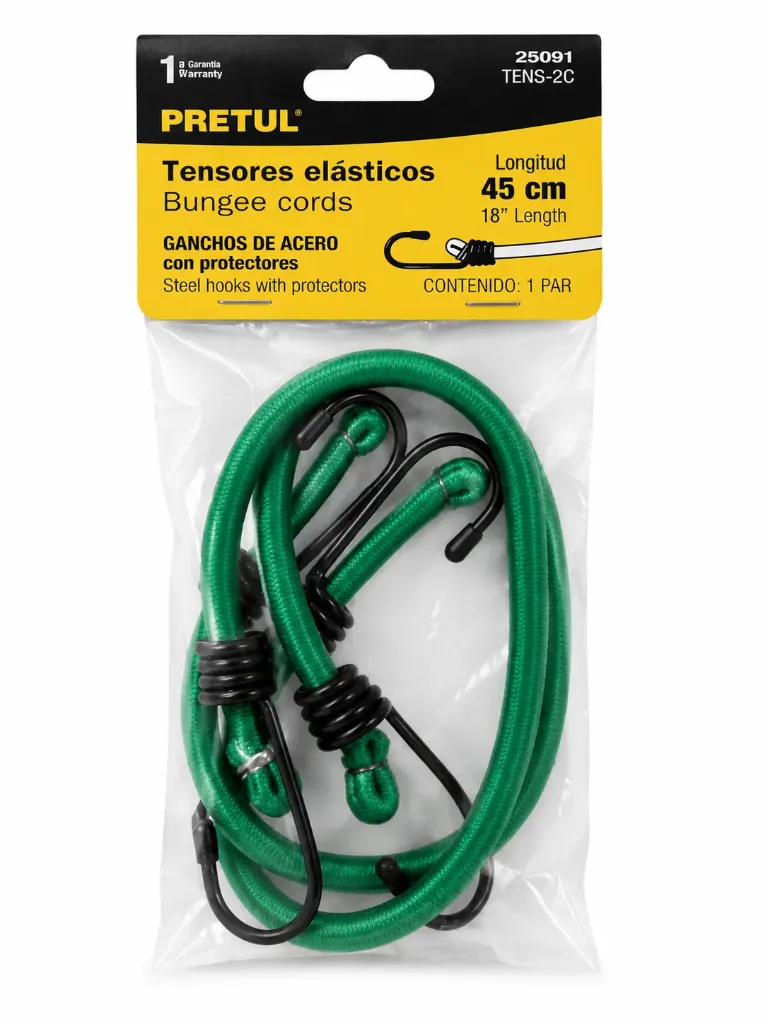 [25091] [25091] TENSORES ELASTICOS 45CM, 2 PZAS PRETUL
