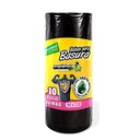BOLSA NEGRA ANGUIPLAST 90 X 120 CM CON 10 BOLSAS, ROLLO