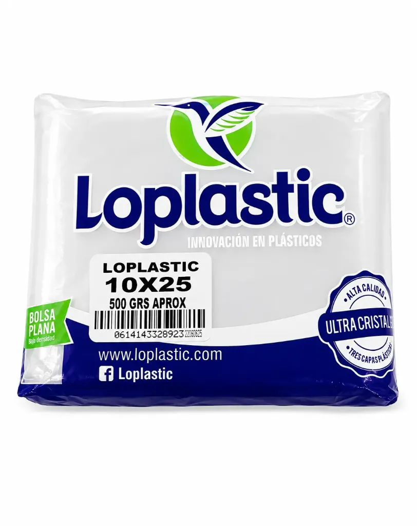 BOLSA PLANA 10 X 25 BD 1/2 KG