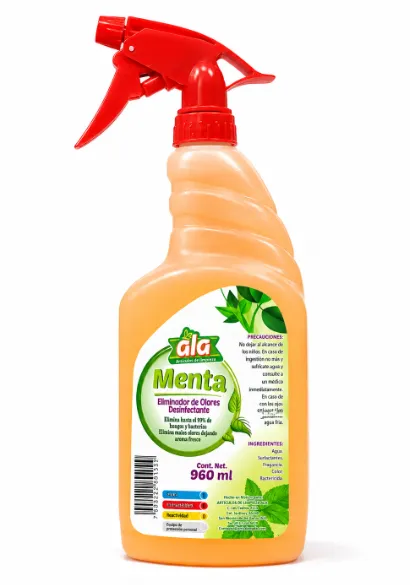 ELIMINADOR DE OLORES Y SANITIZANTE AROMA MENTA 960 ML
