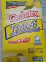 TOALLITAS DESINFECTANTES CLEANDEX C/40