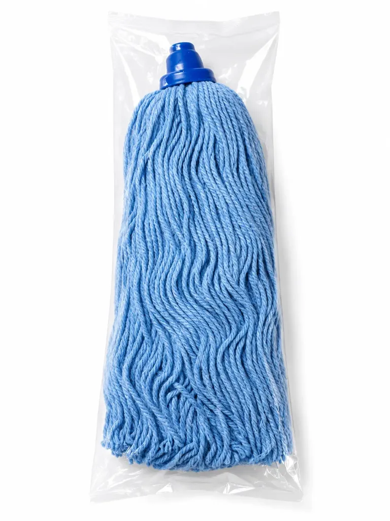 MOTA PARA TRAPEADOR ANTIBACTERIAL AZUL