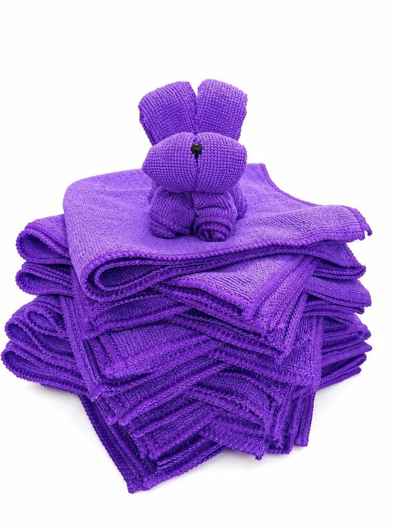 PAÑO DE MICROFIBRA MORADO