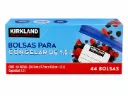 BOLSAS PARA CONGELAR 1.5L 44 PZAS  KIRKLAND