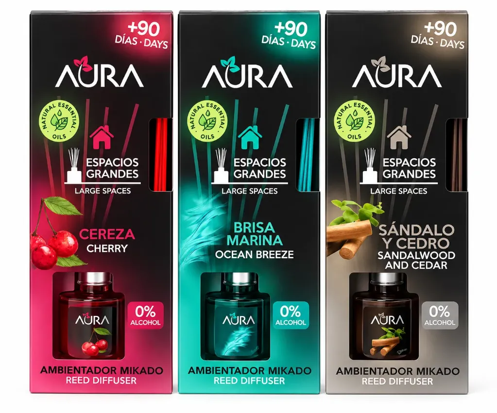 AURA VARIOS AROMAS 100ML