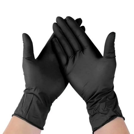 GUANTE NITRILO GREAT NEGRO  TALLA M C/100