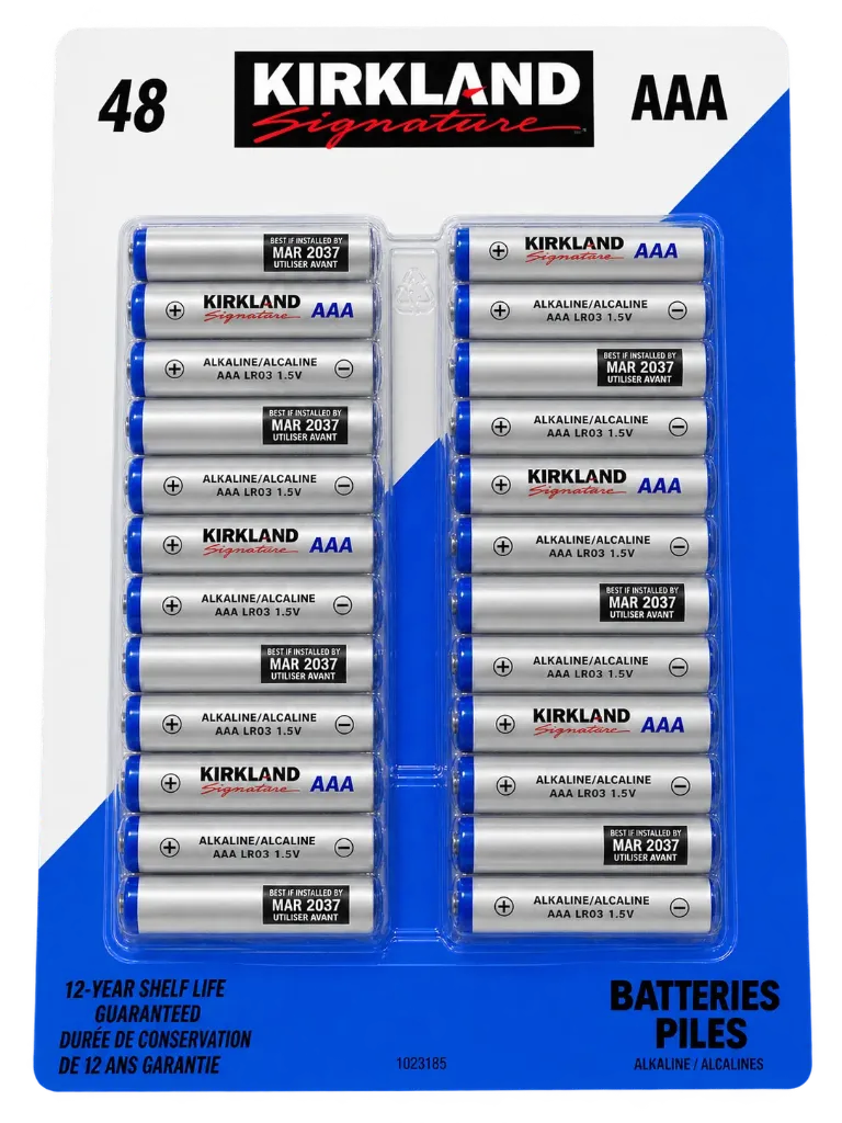 [2322011] KIRKLAND SIGNATURE AAA BATTERIES, 48 PIECES