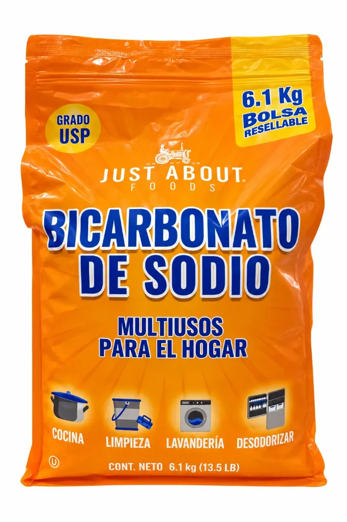 [694121] BICARBONATO DE SODIO 6.1 KG JUST ABOUT FOODS