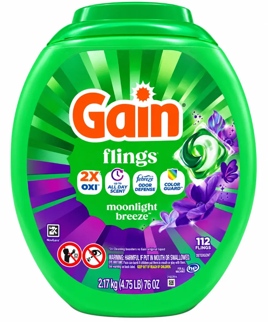 [701294] DETERGENTE EN PODS 112 CÁPSULAS GAIN