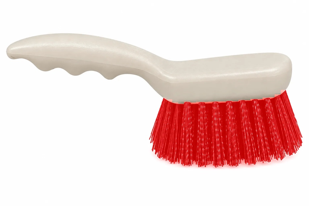 [CC3103R] SHORT HANDLE TIRE BRUSH RED 3