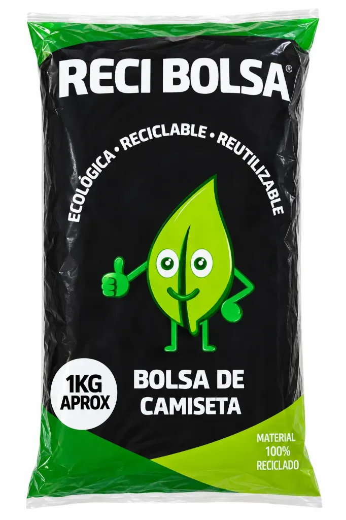 [BKCN] BOLSA DE CAMISETA KILEADA CHICA NEGRA